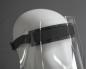 Preview: Gesichtsschutz/Gesichtsvisier PREMIUM klappbar aus 0,5 mm PET - robust und komfortabel