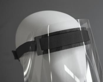 Gesichtsschutz/Gesichtsvisier PREMIUM klappbar aus 0,5 mm PET - robust und komfortabel