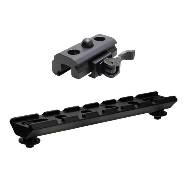 LENSOLUX set BiPod adapter and weaver rail